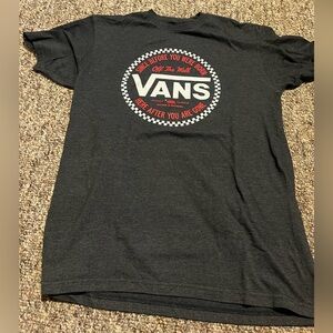 Gray Vans t shirt
